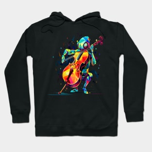 Ant Playing Violin Hoodie